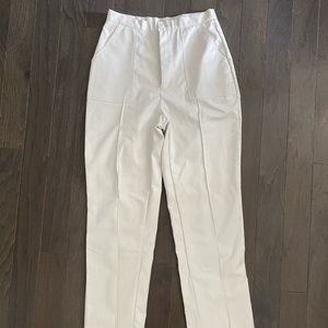 Princess Polly Encore Pants (white size 4)